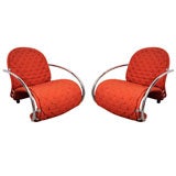 Pair of Verner Panton chairs